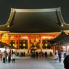 Japan-Sensoji-temple-at-night