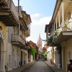 Street view of old quarter on your Panama tours