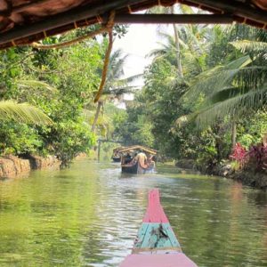 view from houseboat looking ahead