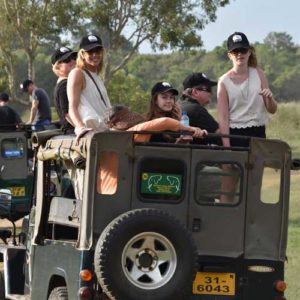 Safari jeep in Sri Lanka
