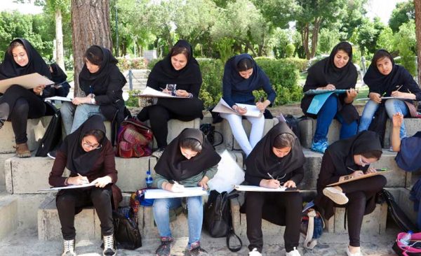 Iran-Tehran-students
