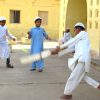 Playing-cricket-in-the-square-Southern-India