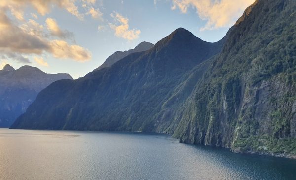 Dramatic Milford Sound and Doubtful Sound Fjord, New Zealand
