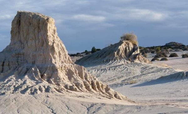 The Walls of China is a unique natural feature on the southeastern edge of the Lake Mungo lunette