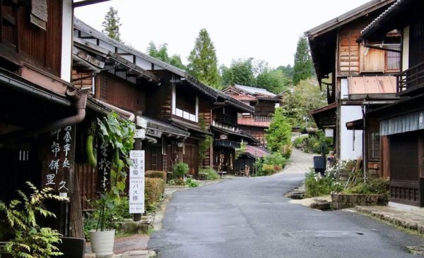 Traditional houses, Honshu, Japan