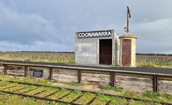 The terrra rosso vineyards of the Coonawarra
