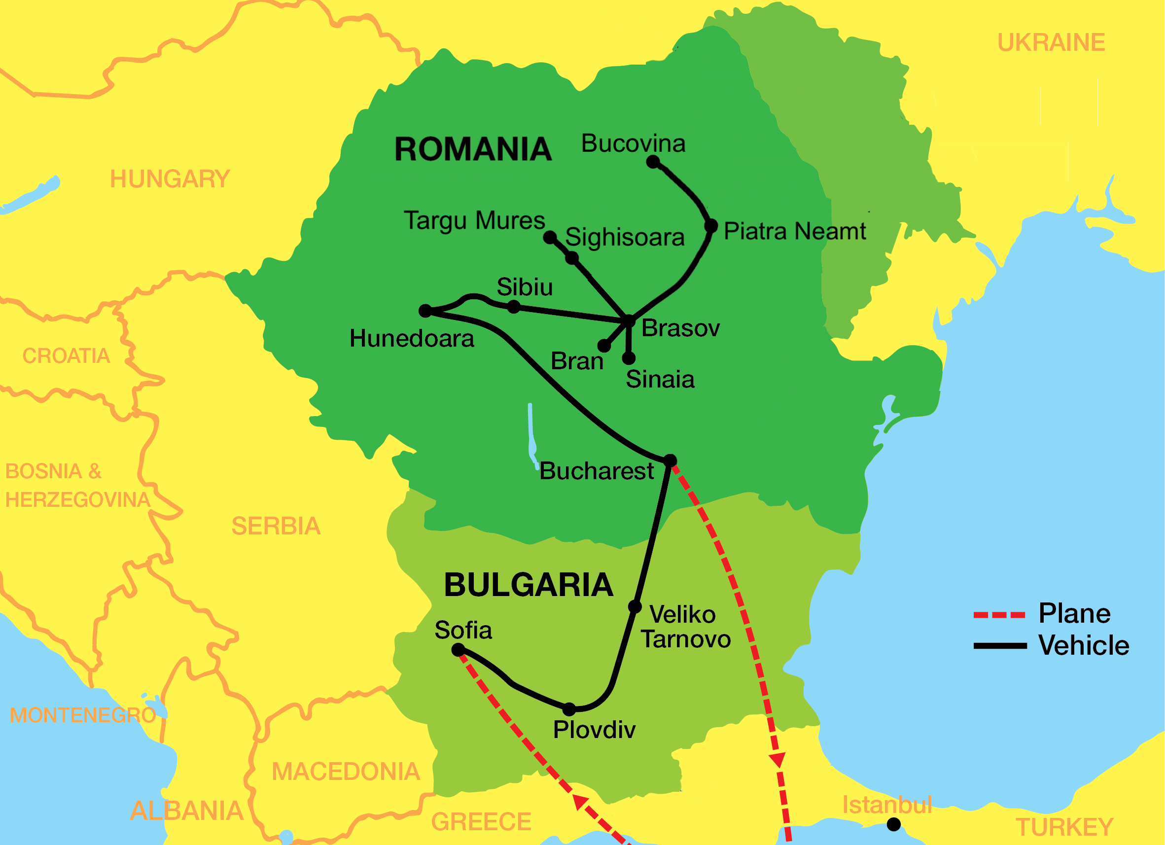 Bulgaria Romania 2023 