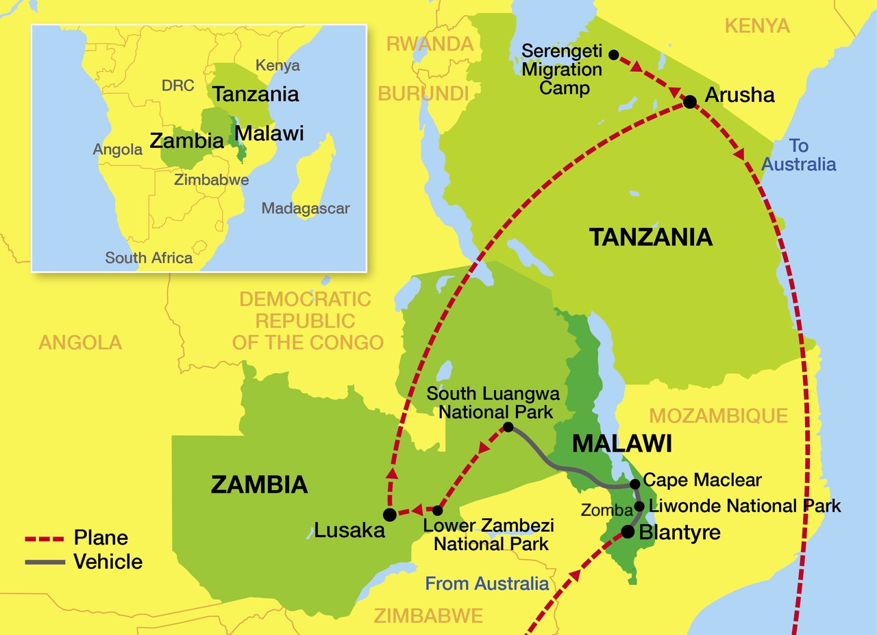 Malawi Zambia Tanzania 2026